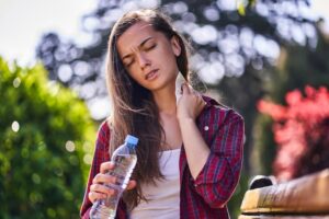 What are the signs of dehydration? 